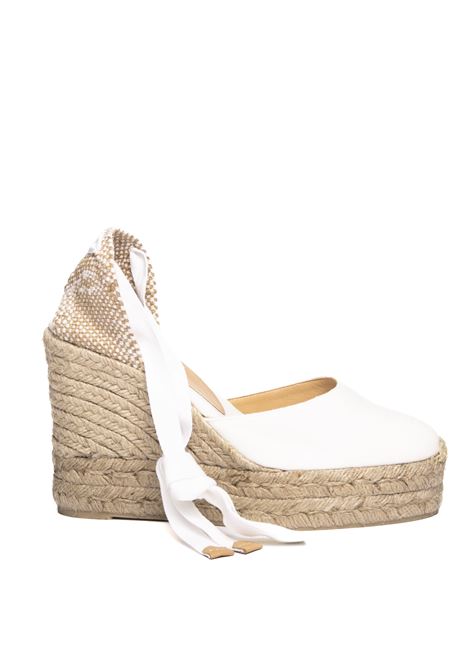 Ivory carina espadrillas CASTANER | CARINA 020961CANVAS-200